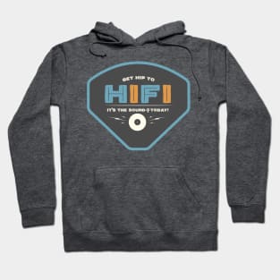 Vintage hi fi stereo graphic art Hoodie